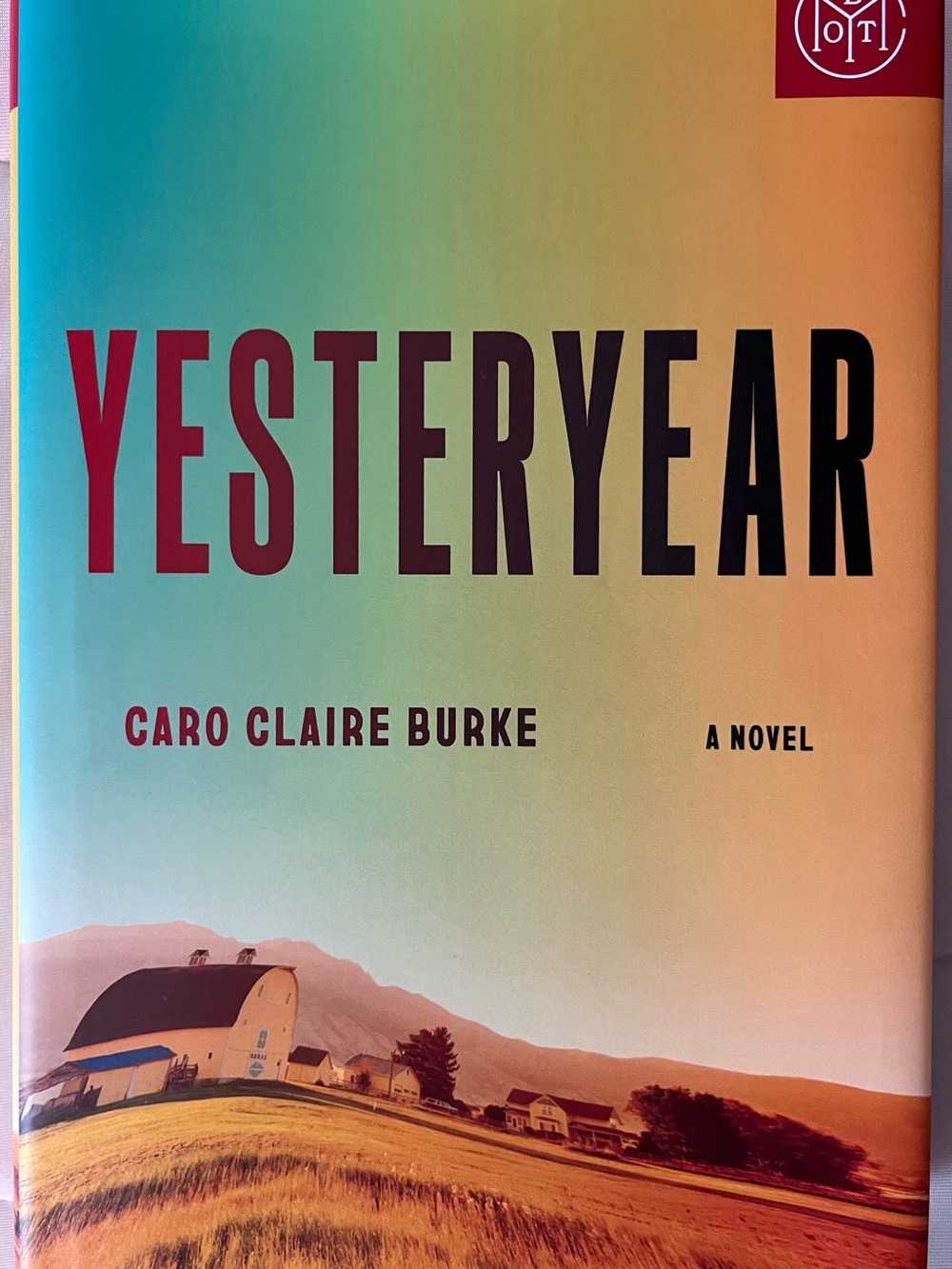 YESTERYEAR by Caro Claire Burke — Orange Gradient Hardcover Cookbook/Narrative